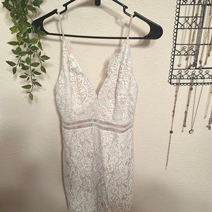 Off white lace dress